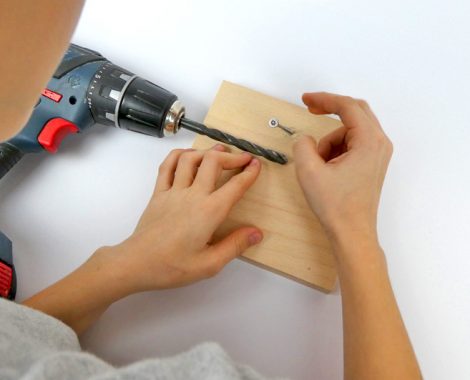 Aus Holz Designstücke bauen