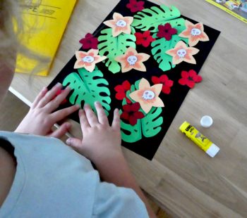 Kinder-DIY-Trends-UHU-Transsilvanien-UHU-kleben Kinderleichte Bastelidee mit Papier und gratis Vorlage