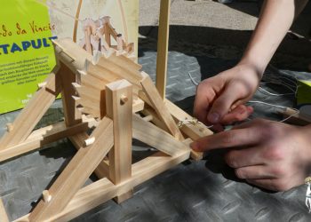 Leonardo da Vincis Katapult bauen von moses. Verlag und GEOlino
