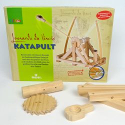 Kinder-DIY-Trends-moses-GEOlino-Katapult-Leonardo-Da-Vinci-Verpackung Geschenkidee für Kinder, die sich für MINT und Konstruktion interessieren